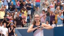 Mlada teniserka priredila senzaciju na US Openu, pa u suzama poručila: Slava Ukrajini