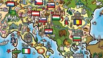 Nova karta Evrope za djecu razbjesnila Balkance: Samo medvjed i zelena trava, vi to ozbiljno?