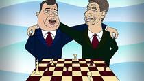 Kako su Milorad Dodik i Zoran Milanović završili u ljubavnom zagrljaju