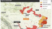 Pogledajte novu mapu: Ko i šta kontrolira u Ukrajini
