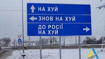Ukrajinska firma koja održava ceste putokazima zbunjuje Ruse