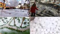 Pao snijeg u Egiptu, društvenim mrežama se dijele snimci