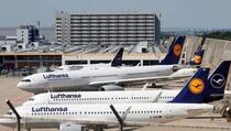 Lufthansa zbog štrajka upozorenja otkazala više od hiljadu letova