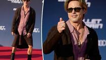 Brad Pitt se na crvenom tepihu u Berlinu pojavio u suknji