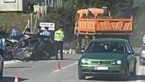 Saobraćajna nesreća na putu Prizren-Žur, poginula jedna osoba