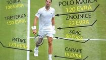 Koliko vrijedi Đokovićeva oprema u kojoj će igrati na Wimbledonu