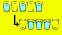 "Razgibajte mozak": Pomjerite samo jednu čašu da red bude poput donjeg