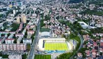 Pogledajte kako je iz zraka izgledalo odavanje počasti Osimu na stadionu Grbavica