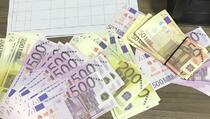 Skoro 5,000 lažnih eura širom Kosova za nešto više od mjesec dana