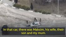 Ovaj video gledate na vlastitu odgovornost: Ukrajinac u autu bježao s porodicom, Rusi ubili njega i ženu
