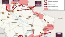 Britanci objavili novu mapu: Kijev pod pritiskom, Rusi skoro u potpunosti kontrolišu jug Ukrajine