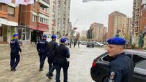 Pripadnici evropske žandarmerije na ulicama Sjeverne Mitrovice