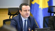 Kurti: Kosovske vlasti nisu ljute zbog mjera EU