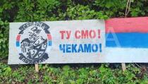 Koha: Grafit "Severne brigade" na mjestu stradanja Zymberija