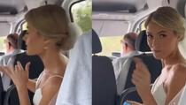 Video mlade koja se pokušava riješiti treme prije vjenčanja postao hit