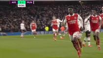 Spektakularan derbi u Londonu: Arsenal u 90. minuti srušio Manchester United