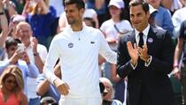 Federer: Nadam se da će Đoković srušiti moj rekord na Wimbledonu