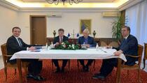 Počeo trilateralni sastanak Kurtija, Vučića i evropskih predstavnika