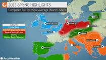 AccuWeather objavio prognozu za proljeće: Na Balkanu poplave i oluje, temperature više nego inače