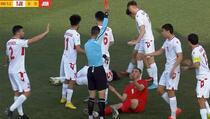Sve čari azijskog nogometa: Igrač Jordana dobio crveni karton u 10. sekundi utakmice