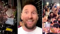 Messi izazvao haotične scene u Argentini nakon što je otkriven restoran gdje večera