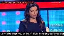 Glavna urednica Russia Todaya u emisiji: Michael, ne prekidaj me, iskopat ću ti oči