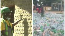 Nigerijci grade kuće s plastičnim bocama, otporne su na potrese i mnogo jače od cigle