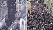 Velike demonstracije u Londonu: Desetine hiljada ljudi dalo podršku Palestini