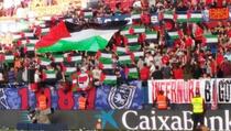 Tribina u bojama palestinske zastave, Izraelac nije doputovao na utakmicu iz sigurnosnih razloga