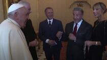 Sylvester Stallone upoznao papu Franju pa se našalio: Da li ste spremni za boks