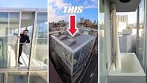 Kako izgleda jedan od "najluđih" stanova u Tokiju: 1.000 dolara za ustakljeni balkon