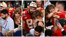 Trenutak koji je obilježio Super Bowl: Taylor Swift ljubila igrača NFL-a