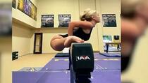 Gimnastičarka vježbom zaludila fanove, video skupio milionske preglede