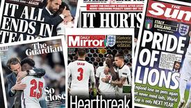 Naslovnice engleskih medija nakon poraza u finalu: "Ponos lavova", "Tako blizu"...