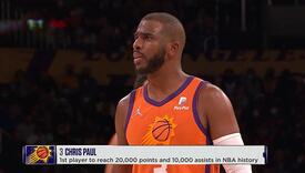 Chris Paul prvi NBA igrač sa 20.000 poena i 10.000 asistencija