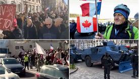Hiljade ljudi stiže u Pariz, policija pripremila oklopna vozila i vodene topove
