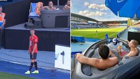 Dvojica sretnika utakmicu u Francuskoj gledala iz jacuzzija uz nevjerovatnu uslugu i pogled