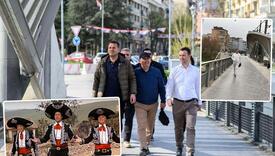 Fotografija Sveçle sa Pecijem i Mujom "kako drugačije diše" sa mosta na Ibru postala je viralna