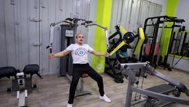 Palestinski bodybuilder Duveykat trenira u devetoj deceniji života: Duša ne stari