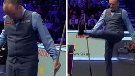 Legendarni snookerista Mark Williams bježao po dvorani od ose, napala je najneugodnije mjesto