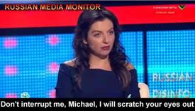 Glavna urednica Russia Todaya u emisiji: Michael, ne prekidaj me, iskopat ću ti oči