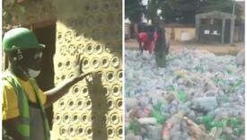 Nigerijci grade kuće s plastičnim bocama, otporne su na potrese i mnogo jače od cigle