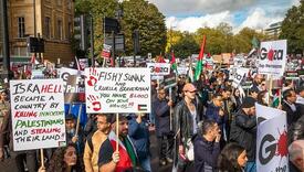 Britanski političari propalestinske proteste opisuju kao marševe mržnje