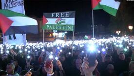 Više hiljada ljudi u Novom Pazaru na protestu podrške Palestincima
