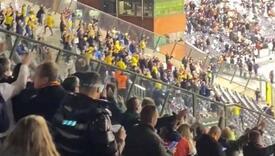 Pogledajte dirljive scene iz Brisela: Belgijski navijači pružili podršku gostima iz Švedske