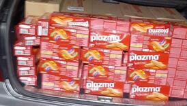 Policija zaplenila 720 kutija plazma keksa