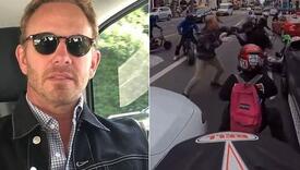 Glumac Ian Ziering se potukao s grupom motociklista dok mu je kćerka bila u automobilu
