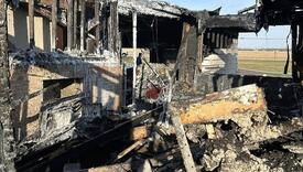 Ovako izgleda kuća u kojoj je teško stradao UFC velikan, izgorjela je do temelja