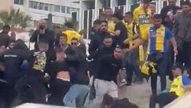 Velika grupa navijača izraelskog Maccabija pretukla jednog Palestinca na gostovanju u Grčkoj