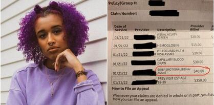 Djevojka objavila račun iz bolnice u Americi: Naplatili su 40 dolara zbog plakanja